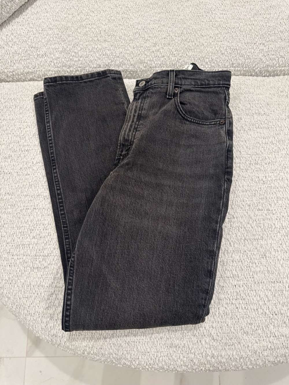 Abercrombie & Fitch The 90s Straight Ultra High Rise Curve Love Jeans